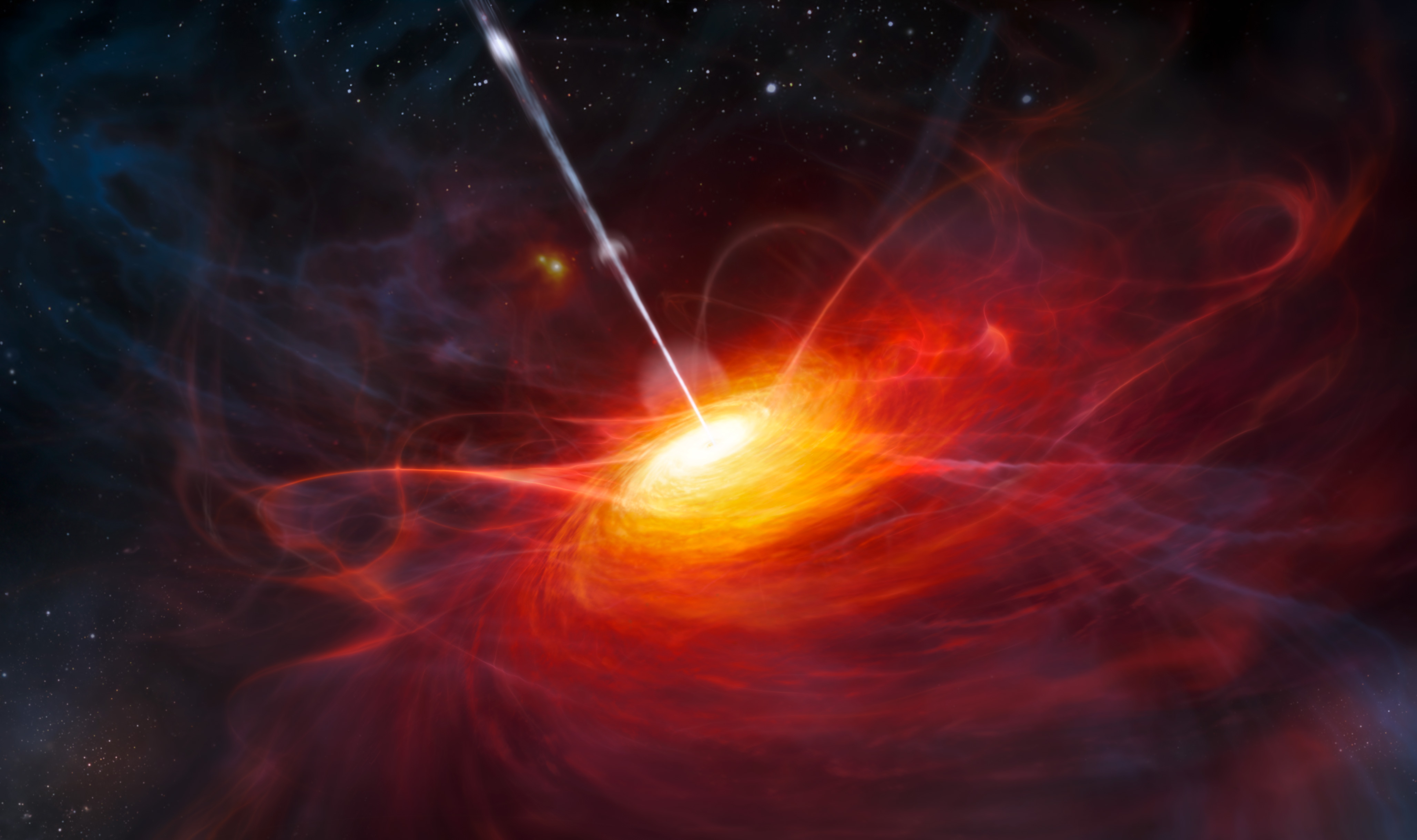 Image d’un quasar lointain